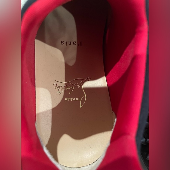 Christian Louboutin Spike Sock Cloth Sneakers. 🖤🌸 - Picture 7 of 8